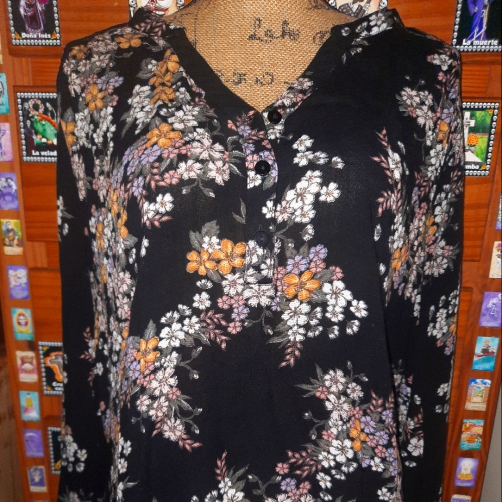 Flowy Floral Tunic